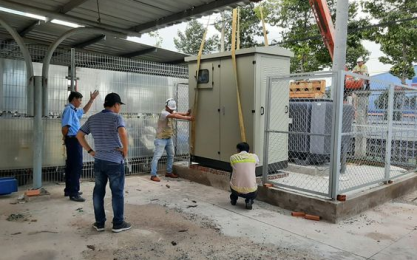 Thi Công Trạm Biến Áp