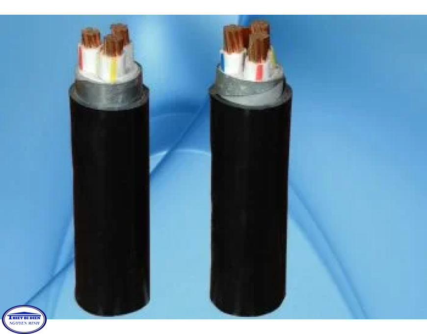 CXV/DSTA- 3x70+1x50 – 0.6//1 kV/Cáp điện lực hạ thế có giáp bảo vệ – 0,6/1 kV, TCVN 5935-1 (3 lõi pha + 1 lõi đất, ruột đồng, cách điện XLPE, giáp băng thép bảo vê, vỏ PVC)