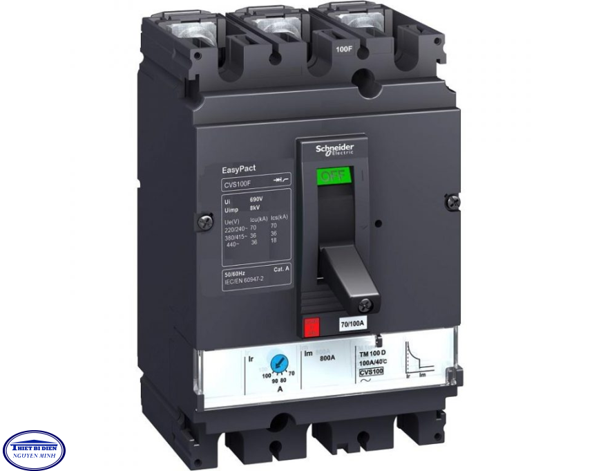 MCCB 3P 200A 25kA LV525302 Schneider